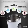Pulver Premium Edelstahl Shaker 1000 ml – Weiß – Protein Produktbild-Vorschau 5