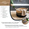 HMF Aufbewahrungskorb mit Glücksknoten-Griffen, großer Korb Produktbild-Vorschau 3
