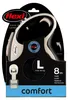 Flexi New COMFORT 8 m Black, Grey Dog Retractable lead Anteprima dell’immagine prodotto 9