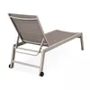 Set van 2 aluminium en textilene ligstoelen in taupe - Produktbild-Vorschau 6