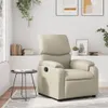 vidaXL Relaxsessel Creme Kunstleder Produktbild-Vorschau 2