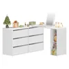 SONGMICS HOME Kommode, Schrank, Schminktisch mit Regal, Produktbild-Vorschau 6