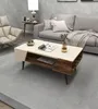 Skye Decor, Aren - Beige, Light Walnut, Tables basses, Voir les images du produit 2