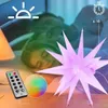 A child sleeping in bed with a decorative star light. Produktbild-Vorschau