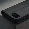 Étui en cuir TORRO pour iPhone 17e/16e - Noir avec détails Voir les images du produit 4