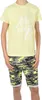 BEZLIT Jungen Sommer Set T-Shirt NEVER GIVE UP und Stoff Produktbild-Vorschau 2