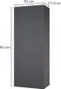 Skříňka do koupelny Vicco Gloria Antracit 33 x 84 cm se 2 Náhled obrázku produktu 3