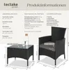 tectake® Rattanset Luzern für 2 Personen Produktbild-Vorschau 7