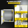 VEVOR NEMA-stalen behuizing, 10 x 8 x 6 inch, NEMA 4X Productafbeelding-voorbeeld 5