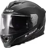 LS2 FF818 STORM III SOLID Integralhelm L in schwarz Produktbild-Vorschau 1