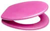 SANILO® sedile per wc rosa glitter, coperchio per wc Anteprima dell’immagine prodotto 3