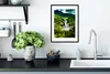 MuchoWow® MuchoWow® Gerahmtes Poster Wasserfall - Berge - Produktbild-Vorschau 4