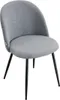 HOMLA Krzesło AMPLA Jasnoszare 47x56x78 cm Podgląd zdjęcia produktu 1
