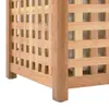 kôš na bielizeň vidaXL 87,5x46x67 cm z masívneho orechového Náhľad obrázku produktu 6