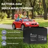 Batteria Extralink AGM 12 V 45 Ah senza manutenzione, ciclo Anteprima dell’immagine prodotto 14