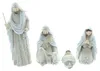 Krippenfiguren-Set "Heiligabend" 4 Weihnachtsfiguren aus Produktbild-Vorschau 2