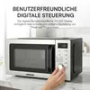 Heinner HMW-D2060SS, Blat, Mikrofalówka Solo, 20 l, 700 W, Podgląd zdjęcia produktu 7