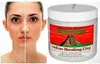 A split image showing a woman's face with skin imperfections on one side and clear skin on the other, next to a jar of Indian Healing Clay. Náhľad obrázku produktu