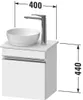 DURAVIT SV4656LBD490000 Sivida WTU 400x440x325mm, Tür 1 L Produktbild-Vorschau 2