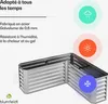 Blumfeldt Lit de Jardin Surélevé en L, 742L Acier Voir les images du produit 2