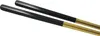 5 Paar Essstäbchen Schwarz-Gold Edelstahl Chopsticks Sushi Produktbild-Vorschau 2