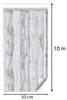 Selbstklebende Tapete Möbelfolie Holzoptik Weiß Shabby Chic Produktbild-Vorschau 4