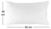 JACK 2er Set Innenkissen Kissenfüllung 30x50 40x40 45x45 Produktbild-Vorschau 3