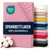 Komfortec Jersey Spannbettlaken 180x200 cm, 100% Baumwolle, Produktbild-Vorschau 1
