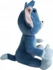 A side view of a blue plush toy of the cartoon character Tom, sitting down. Náhľad obrázku produktu