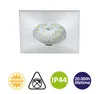 Briloner LED Einbauleuchte Eckig Aluminium 5W 400lm 3000K Produktbild-Vorschau 8