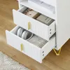 SoBuy comodino, comodino con 3 cassetti e vano Anteprima dell’immagine prodotto 6