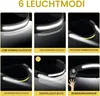 Stirnlampe LED Wiederaufladbar 2 Stück Headlamp 260 Grad Produktbild-Vorschau 2