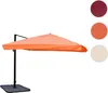 Ampelschirm HWC-A96, Sonnenschirm Gastronomie 3x3m (Ø4,24m) Produktbild-Vorschau 8