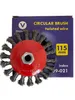 6x Kegelbürste 115mm Bürste gezopft Drahtbürste Produktbild-Vorschau 8