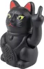 Glückskatze Angry Cat Maneki-neko Stinkefinger Mittelfinger Produktbild-Vorschau 2