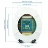 Sanfino® Premium WC Sitz "Old School" hochwertiger Produktbild-Vorschau 5