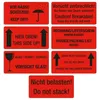 Eichner Warnetiketten rot»Rechnung/Lieferschein Produktbild-Vorschau 2