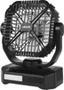 Ventilateur solaire VEVOR 10400 mAh, ventilateur de camping Voir les images du produit 1