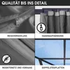 Alu Pavillon PREMIUM mit festem Dach 3x4m grau Produktbild-Vorschau 10