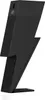 A black lightning bolt-shaped perfume bottle. Anteprima dell’immagine prodotto