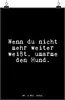 Mr. & Mrs. Panda Bild Wenn du nicht mehr... DIN A3 - Produktbild-Vorschau 1