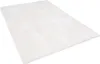Luxus Hochflor Langflor Teppich Bilbao Weiss, Größe:133x133 Produktbild-Vorschau 2