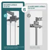 VOUNOT® 4 Ebenen Wäscheständer Turm mit Rollen 126x63x170 Produktbild-Vorschau 4