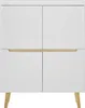 Highboard Svante - Weiß matt Produktbild-Vorschau 3