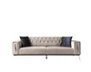 Couchgarnitur INCI : 3+2+1 / Farbe Creme- (3-er und 2-er Produktbild-Vorschau 4