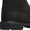 A close-up view of a black Timberland boot, showing the brand's tree logo embossed on the side. Anteprima dell’immagine prodotto