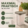 6x Vorratsdosen 1000ml stapelbar mit Deckel - BPA-frei Produktbild-Vorschau 3