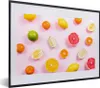 MuchoWow® Gerahmtes Poster Zitrone - Limette - Produktbild-Vorschau 1