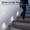 3x LED-nachtlamp met bewegingssensor, USB-oplaadbaar, Productafbeelding-voorbeeld 3