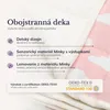 YoCo Med Detská záťažová terapeutická deka 120 × 90 cm 2,4 Náhľad obrázku produktu 6